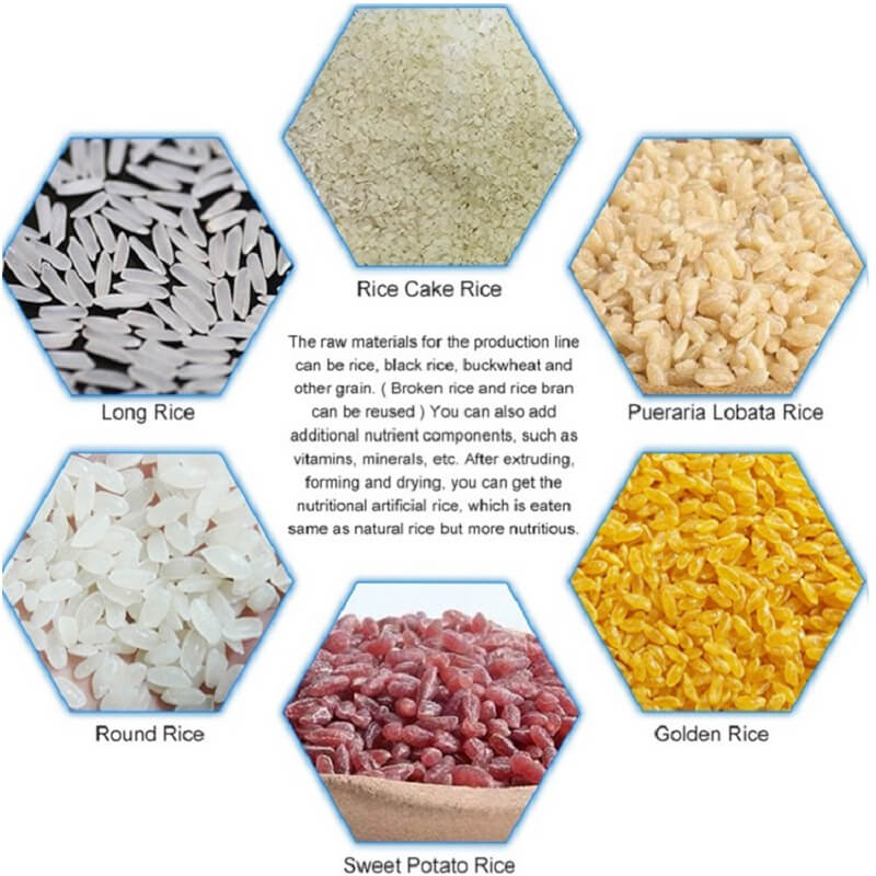 Artificial Nutrition Rice Production Line