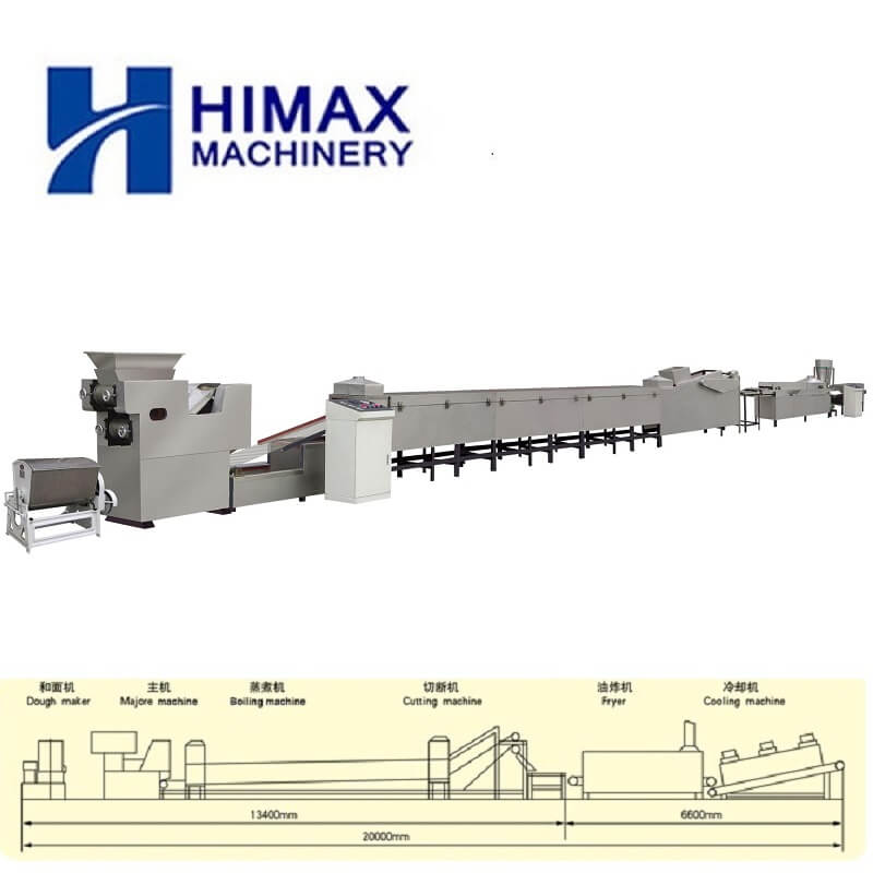 Línea de producción de fideos instantáneos