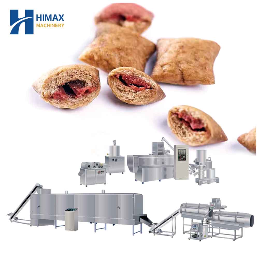 Core Filling Pet Dog food Production Line Extruder Machine